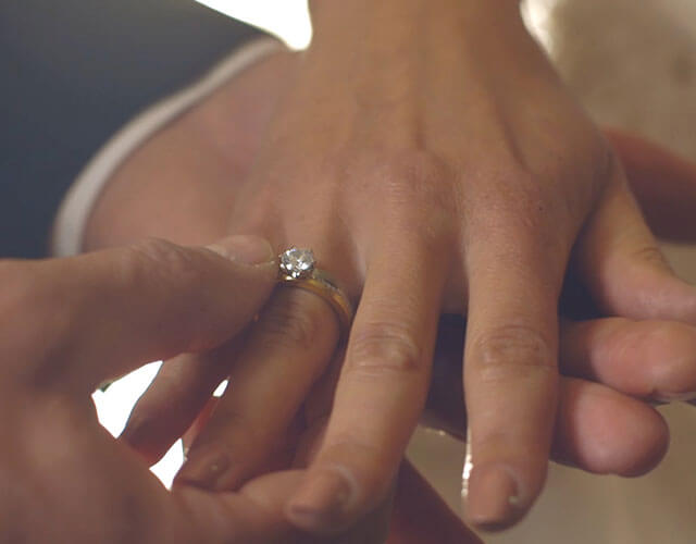 Die richtige Seite für den Ring